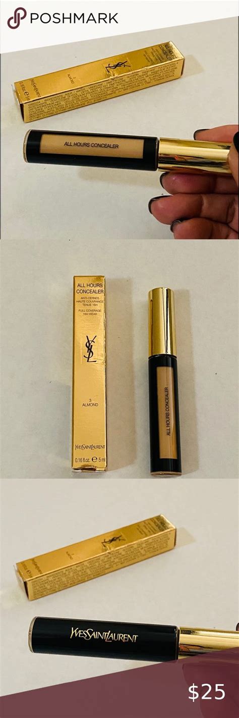 ysl all hours concealer 3 almond